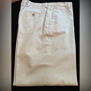 Kirkland Signature Cream and Blue Trousers